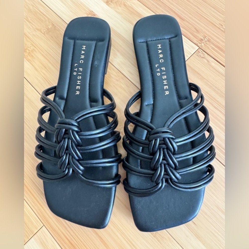 Marc Fisher Black Women's Sandals size 7
